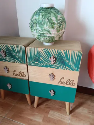 Comodini decorati