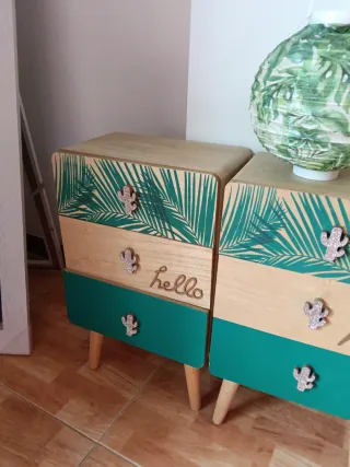 Comodini decorati
