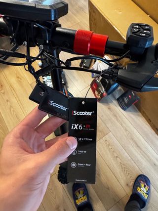 Patinete Eléctrico iScooter iX6 1200W