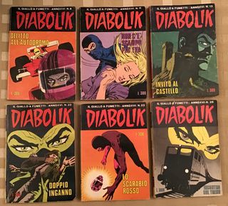 38 fumetti Italiani Diabolik