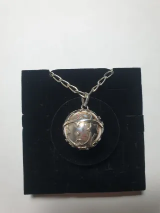 Llamador de ángeles plata
