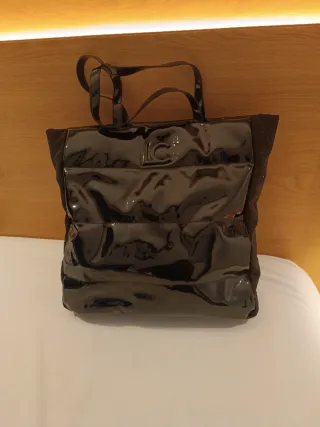 Bolso Lola Casademunt Negro Charol