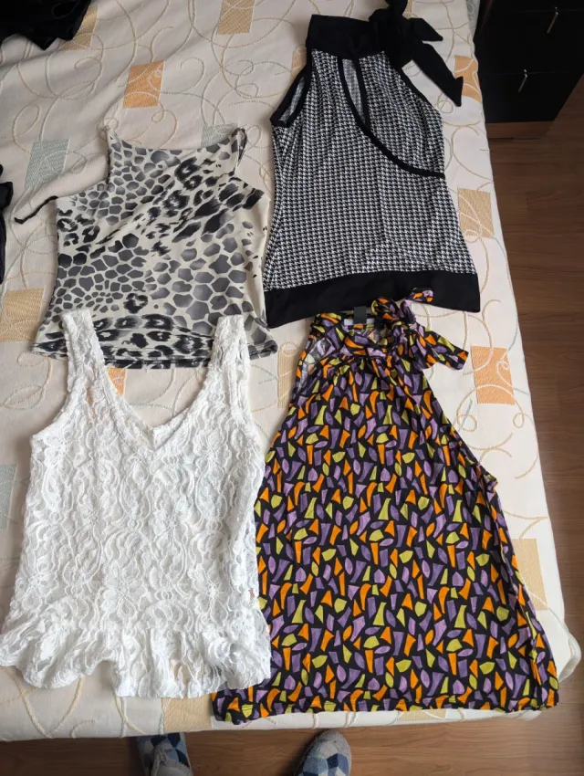 Lote 4 Camisetas Mujer