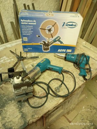 Virutex AG98 Aplacadora de cantos manual