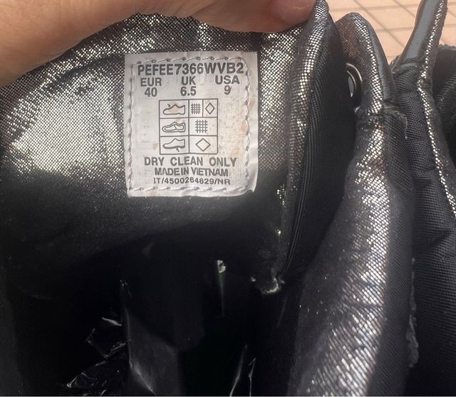 Fornarina Sneakers N.40 Nere con Borchie