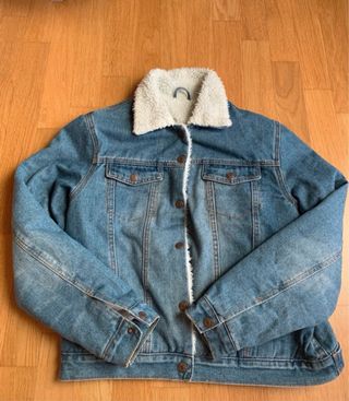 Giubbotto jeans foderato