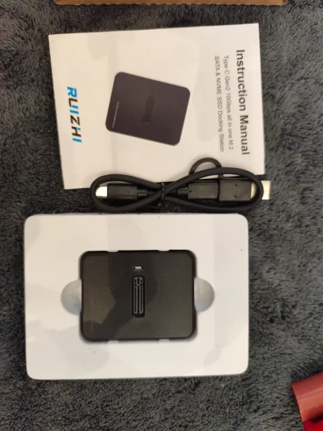 Estación Acoplamiento M.2 SATA NVME RUIZHI