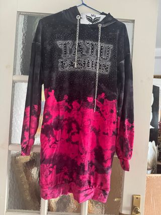 Vestido Tatu de terciopelo