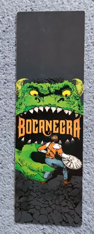 Marcapáginas BOCANEGRA Monstruo y Guerrero