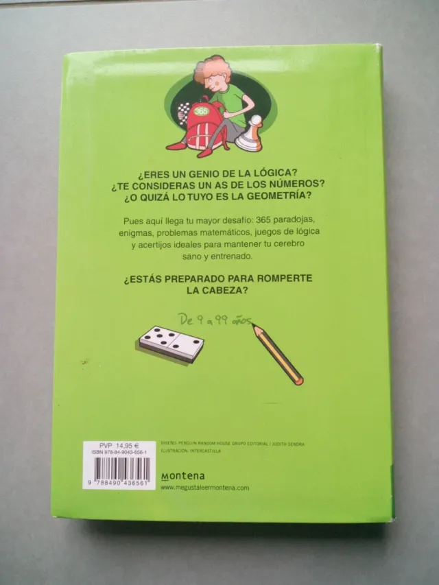 365 enigmas y juegos de lógica: Para niños y ni...