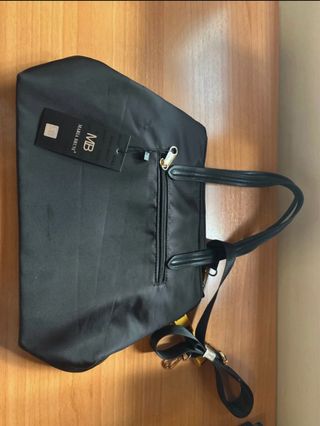 Bolso Negro Tote María Bruni