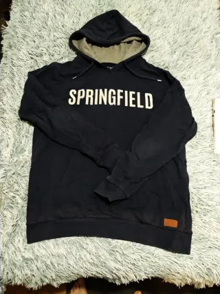 Sudadera Springfield Azul