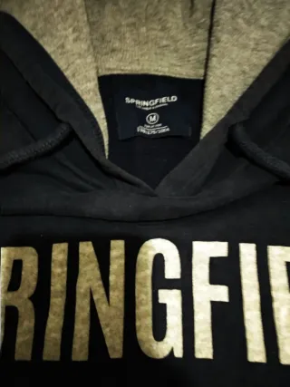 Sudadera Springfield Azul
