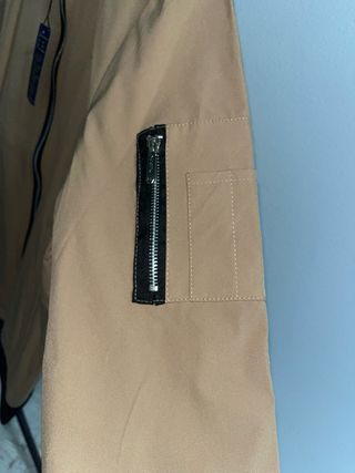 Chaqueta Bomber Polo Ralph Lauren Beige Negra