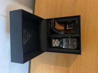 Reloj Guess UO282G1 Negro/Plata