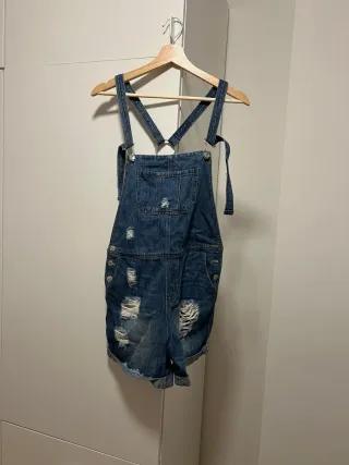 Mono vaquero corto Mango Talla M