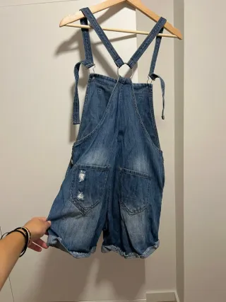 Mono vaquero corto Mango Talla M
