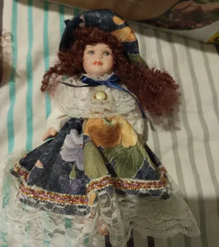 Set 3 Bambole Porcellana