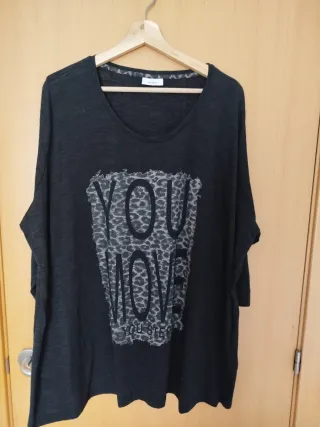 Jersey fino negro mujer 