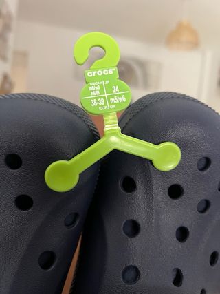 Crocs forradas pelo azul nuevas talla [Talla]