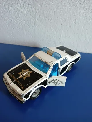 Coche Patrulla Highway Patrol Majorette Vintage