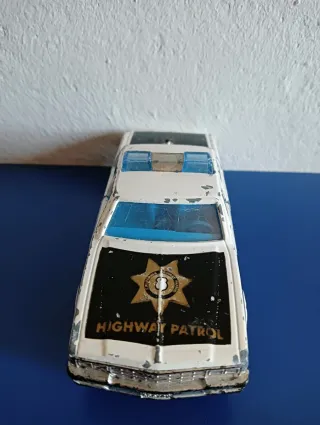 Coche Patrulla Highway Patrol Majorette Vintage