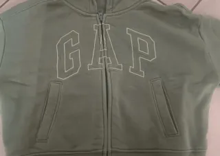 Felpa Gap bambina verde 8-9 anni