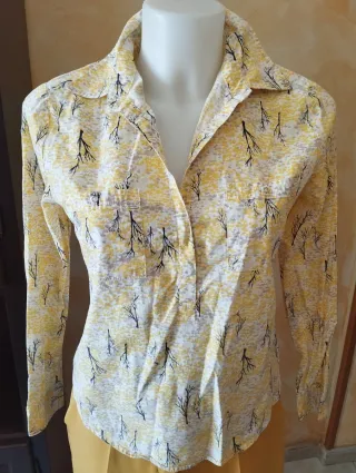 Camicia Gap donna fantasia alberi