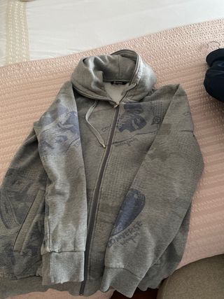Sudadera Converse Gris Talla L
