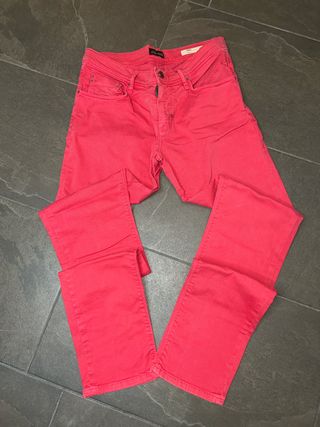 Pantalón vaquero Antonio Morato rojo