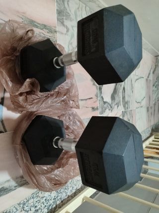 Mancuernas Hexagonales 20 kg (2 unidades)