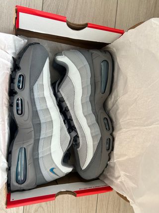 Nike Air Max 95 Big Bubble Gris/Azul