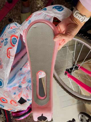 Patín infantil 3 ruedas rosa