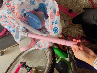 Patín infantil 3 ruedas rosa