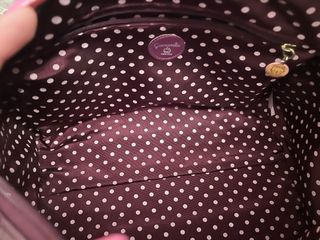 Bauletto Hello Kitty vernice viola di camomilla 