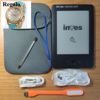 Ebook Inves WIBOOK 600T + Regalo Reloj