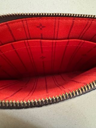 Cartera Louis Vuitton Monogram con Raya