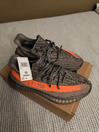 Adidas Yeezy Boost 350 V2 Gris Naranja