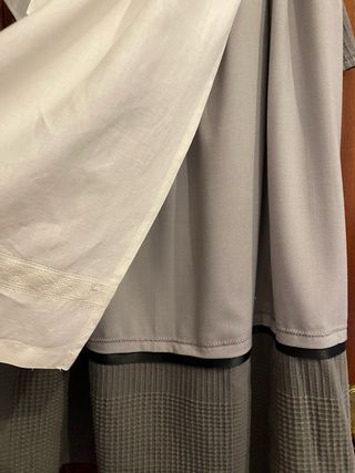Traje Neska Largo Gris completo 