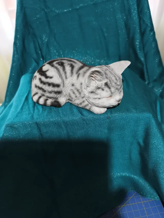 SUPER OFFERTA Cucciolo di gatto decorativo in resina