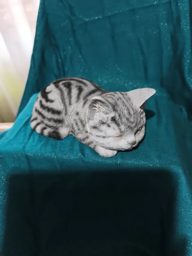 SUPER OFFERTA Cucciolo di gatto decorativo in resina