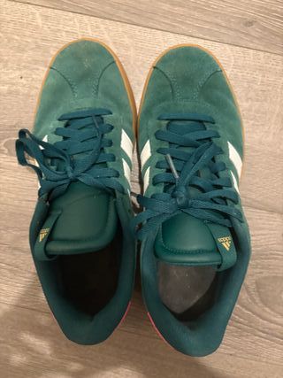 Zapatillas Adidas Verde y Rosa