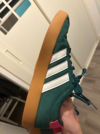 Zapatillas Adidas Verde y Rosa