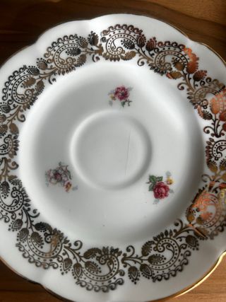 Platitos de porcelana francesa