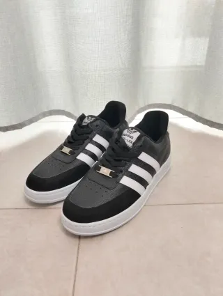 Scarpe Adidas Bambino Nero/Bianco