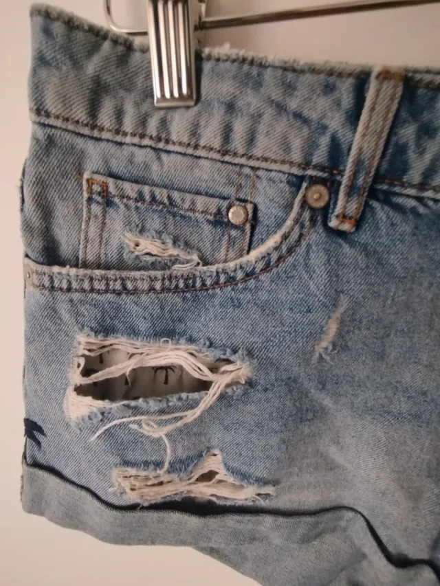 Shorts vaqueros rotos