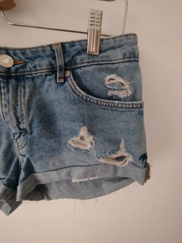 Shorts vaqueros rotos