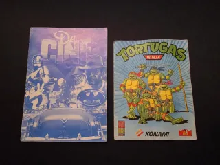 Tortugas Ninja Konami Manuale + Omaggio