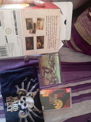 Nintendo switch hard west cartón 