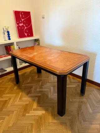 Mesa de comedor extensible madera